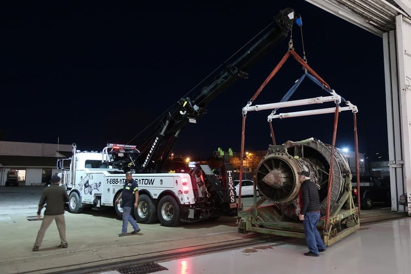 Rolls Royce Aircraft Engine transport